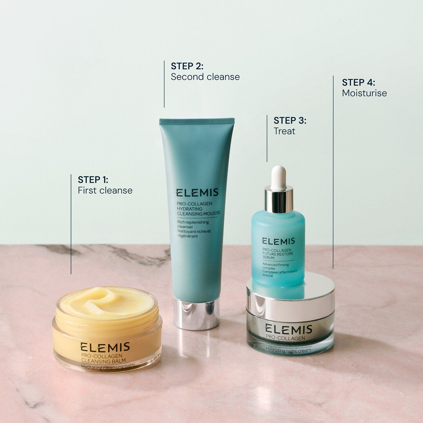 ELEMIS Pro-Collagen Hydrating Cleansing Mousse 125ml