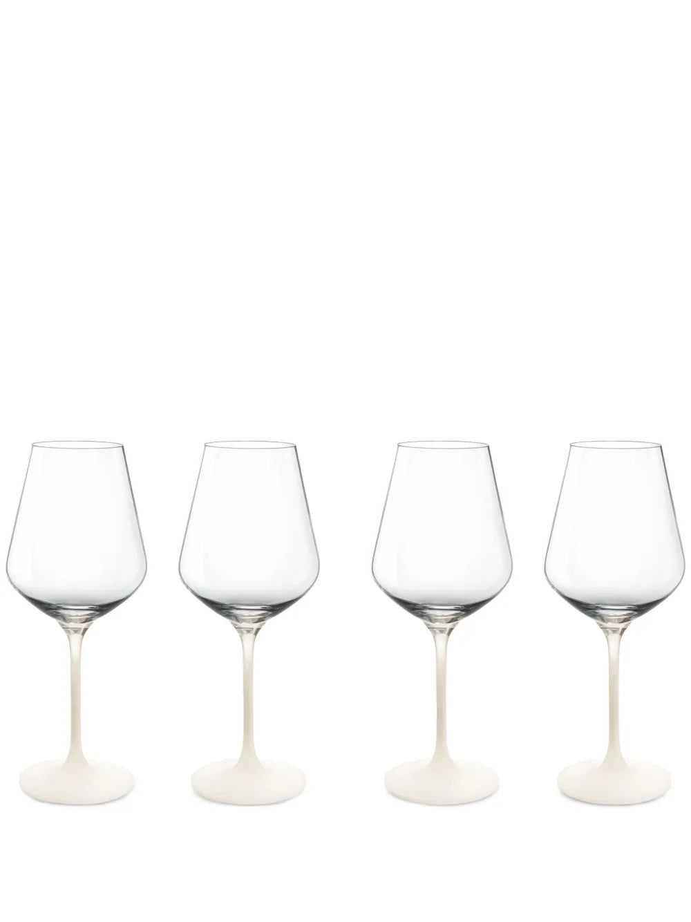 Villeroy And Boch Manufacture Rock Set Of Four Elegant Wine Glasses