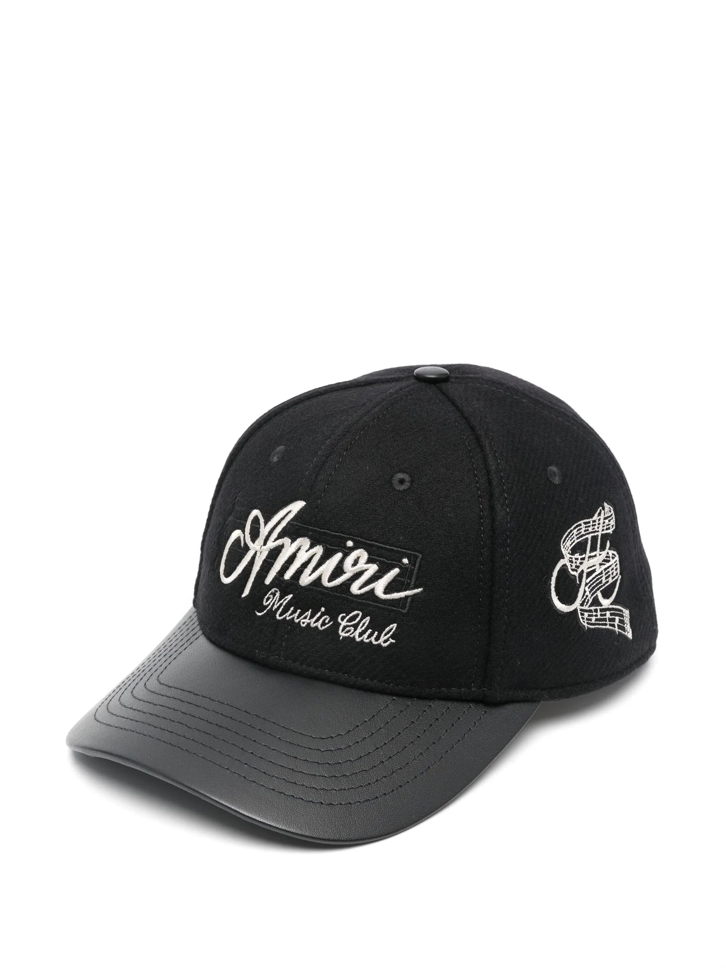 Amiri logo-embroidered cap