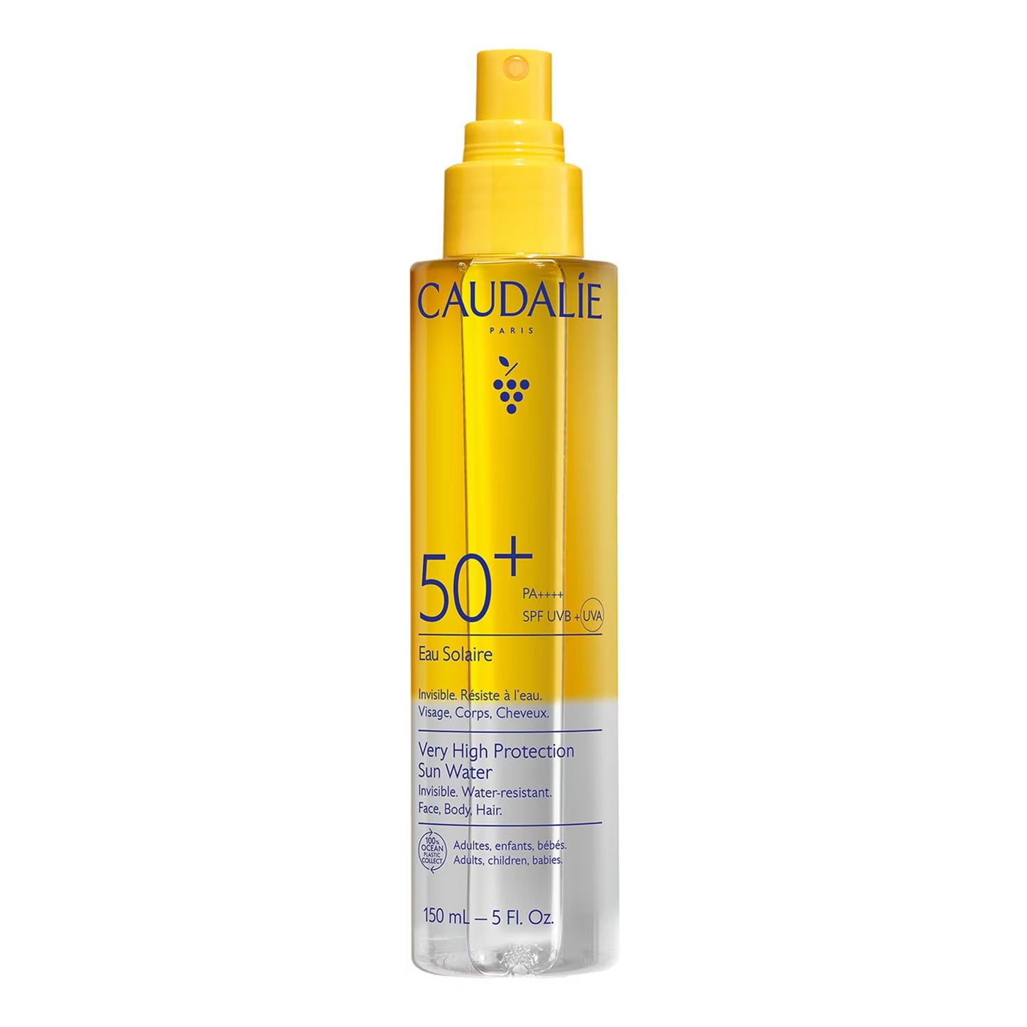 New Caudalie Vinosun Very High Protection Sun Water SPF50+ 150ml