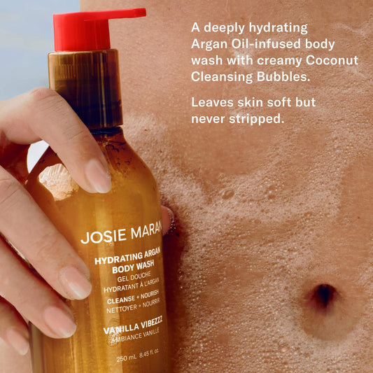 Vanilla Vibezzz - Hydrating + Cleansing Argan Refillable Body Wash