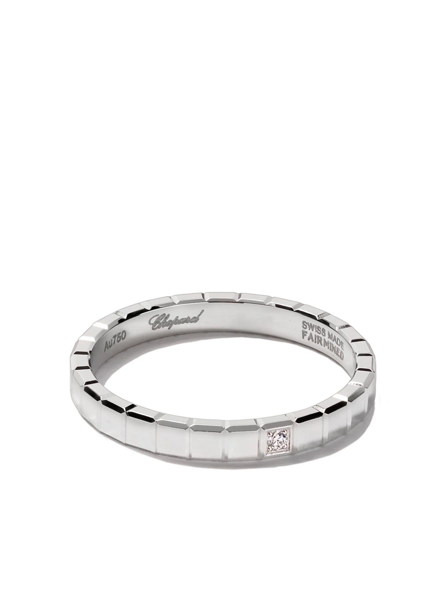 Chopard  18kt white gold Ice Cube Pure diamond ring