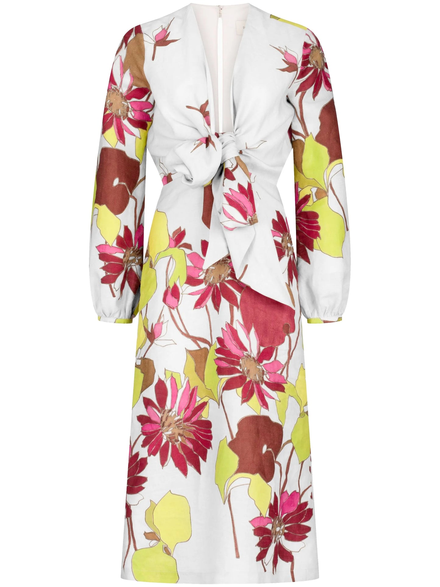 Silvia Tcherassi  floral-print midi dress