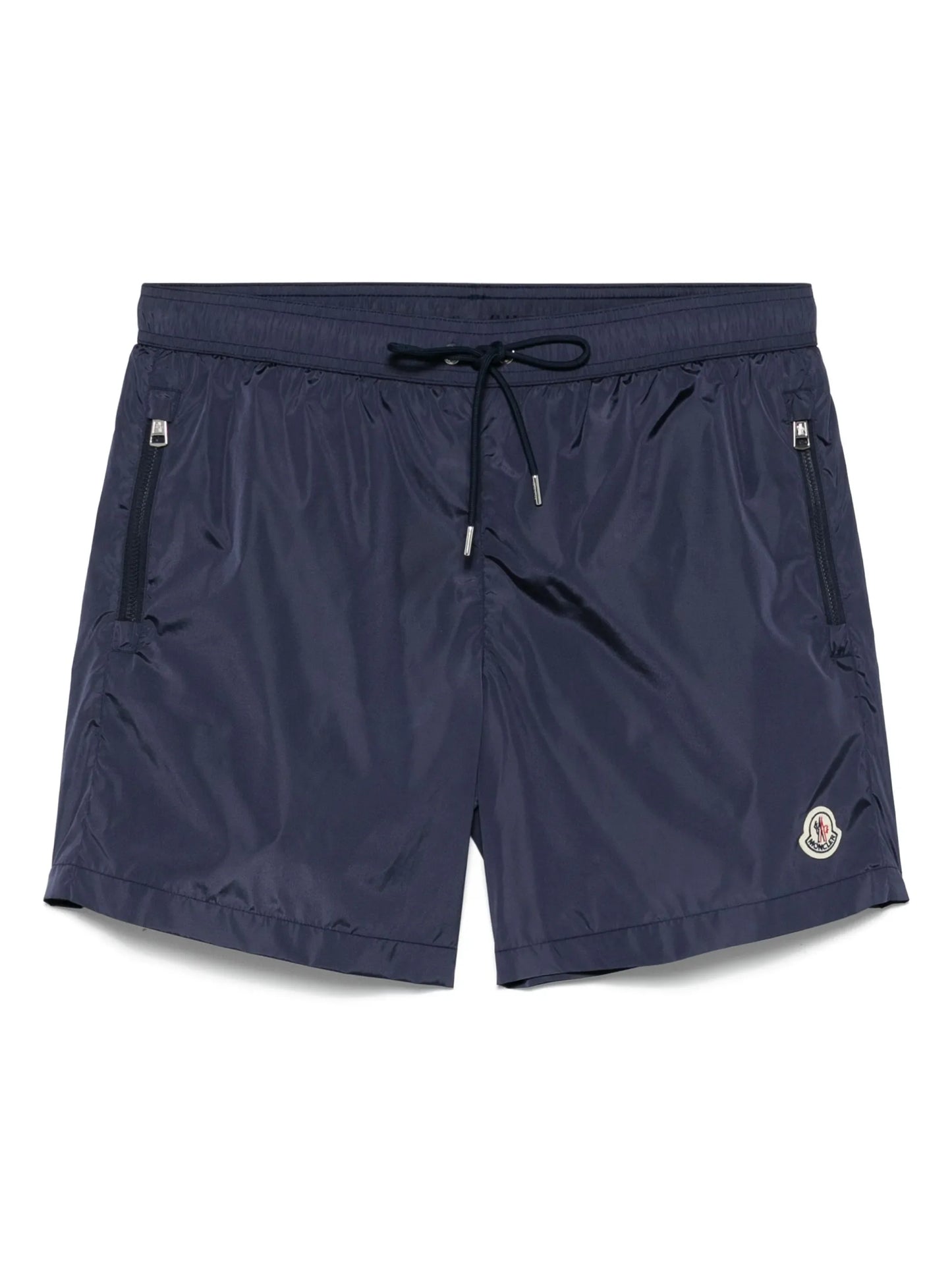 Moncler  Badeshorts mit Logo-Patch