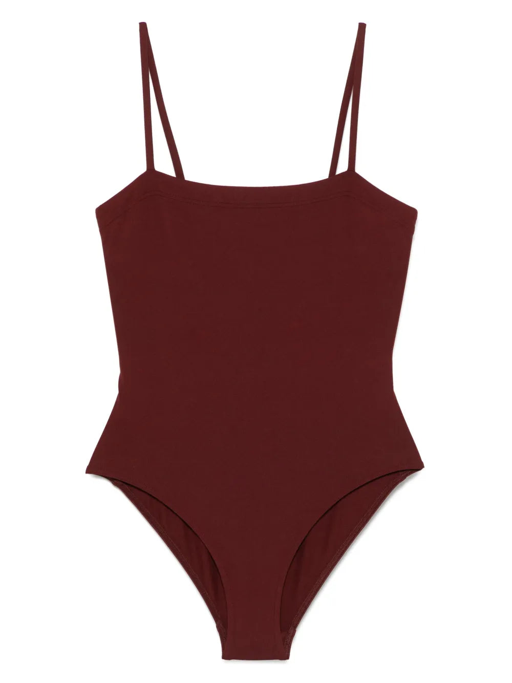 Eres Aquarelle Comfortable Square Neck Bodysuit in Brown for Women Sizes 44 and 46