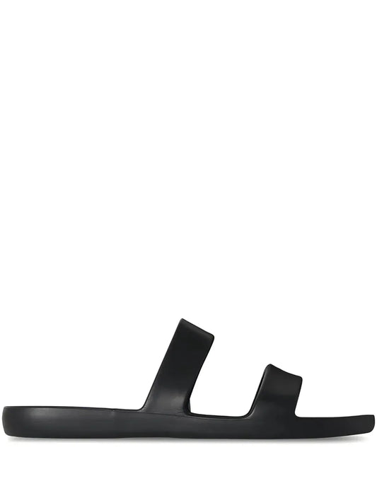 The Row Black Foam Slides
