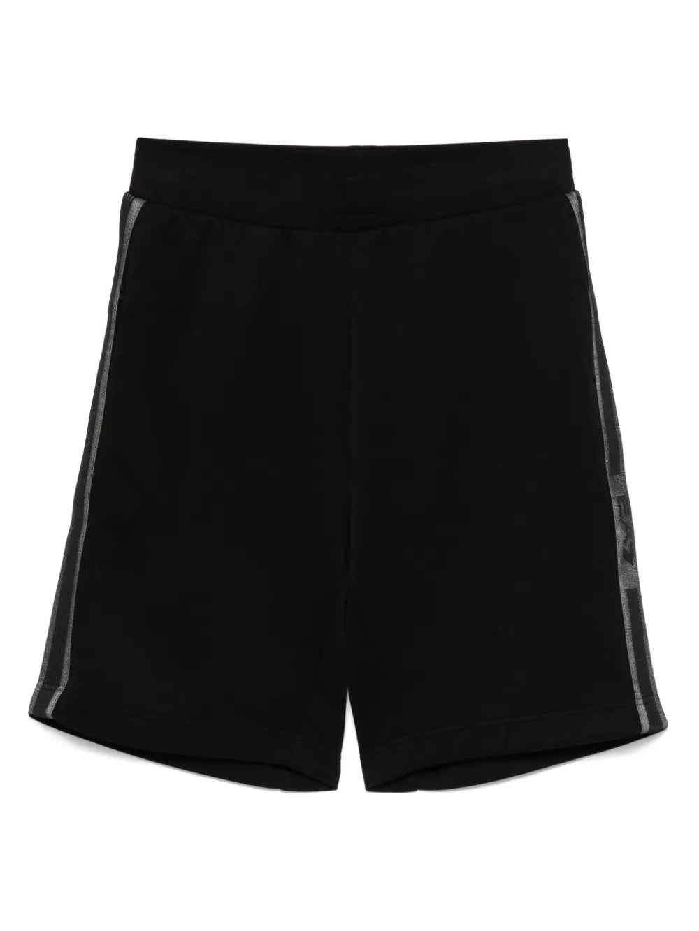 Ea7 Emporio Armani Black Logo Series Breathable Track Shorts
