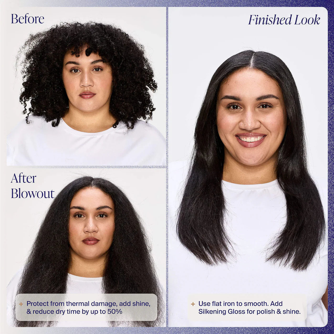 Blow-Dry Spray Frizz Control Heat Protectant